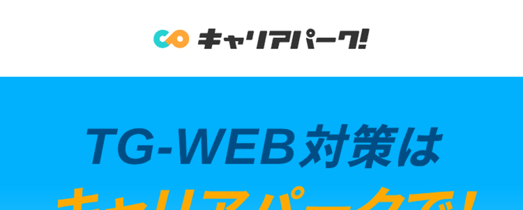 TG-WEB対策は
キャリアパークで!