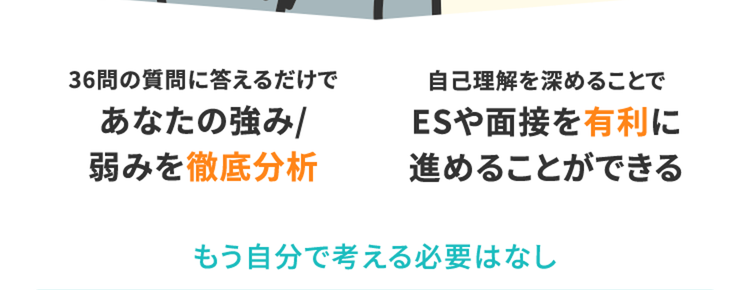 客観的な視点を得る
AIで自分を分析